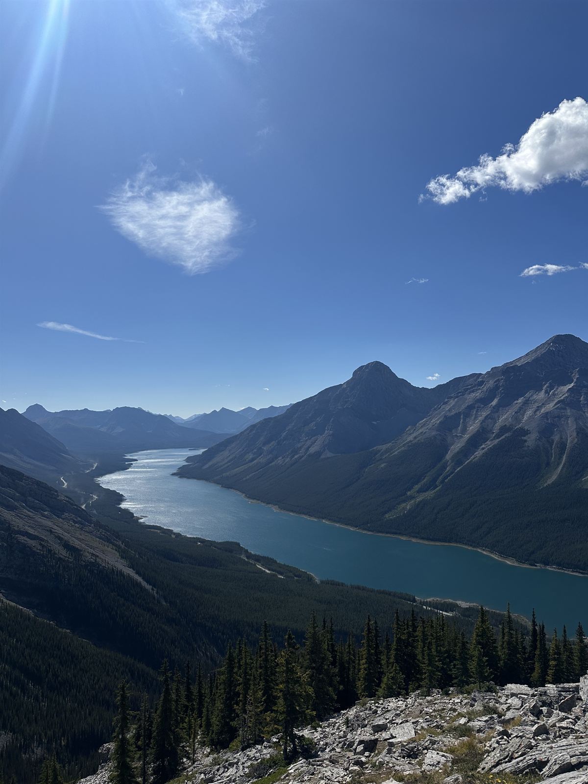 Spray Lakes Reservoir, Kananaskis